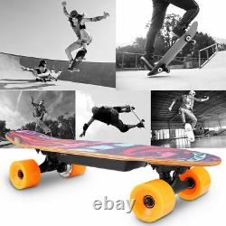 Electric Skateboard Complete with Wireless Remote Control 350W Motor, 7Lays Maple