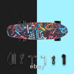 Electric Skateboard Complete with Wireless Remote Control 3Speed Adjustable 350W