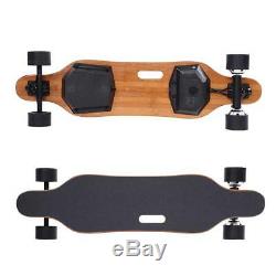 Electric Skateboard Longboard 38km/h Wireless Remote Control Double Motor 450W