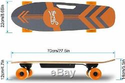 Electric Skateboard Motor Longboard Wireless Board Remote Control 350W 7 Layers