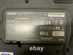 Epson PowerLite 1945W LCD Projector H471A 591 Lamp Hours