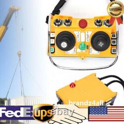 F24-60 Transmitter Receiver Industria Remote Control Wireless Joystick Crane USA