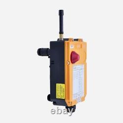 F24-6D 6 Buttons Double Speed Wireless Radio Industrial Remote Control for Crane
