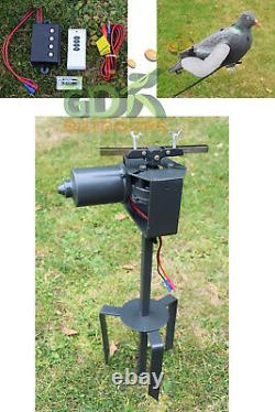 GDK, PIGEON MAGNET WITH 2 x DECOYS AND 70M WIRELESS REMOTE, SPEED CONTROL, ROTARY