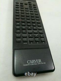 Genuine Original OEM Carver RH-89 A/V Receiver Learning Remote Control HR-895
