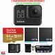 Gopro Hero8 Black Action Camera With Touchscreen 4k, Batteries, 64gb (chdhx-801)