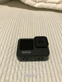 GoPro Hero 9 Black with 3 batteries, battery adapter, 64GB microSD, nd accessories