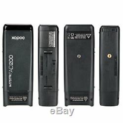 Godox 2.4 TTL Double Head AD200 Outdoor Pocket Flash Li-ion Battery Speedlite