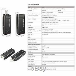 Godox 2.4G AD200 TTL Pocket Flash S Type Braceket 2900mAh Battery Speedlite