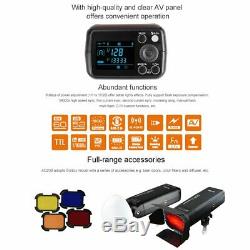 Godox AD200 1/8000s 2.4G TTL HSS Pocket Flash Light + Free AD-S7 Softbox Kit NEW