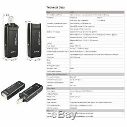 Godox AD200 1/8000s 2.4G TTL HSS Pocket Flash Light + Free AD-S7 Softbox Kit NEW