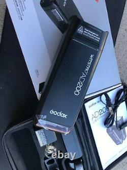 Godox AD200 Pocket Flash Speedlite 2.4 TTL 1/8000s Double Head