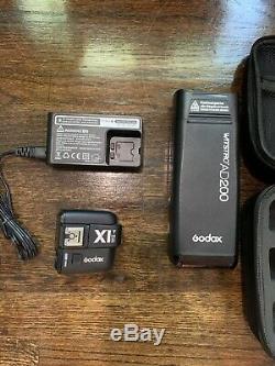 Godox AD200 TTL Pocket Flash + X1T-S Wireless Trigger For Sony
