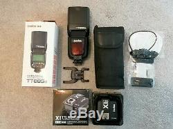 Godox TT685s Camera Flash With Godox X1T-S Wiress Flash Trigger Remote Sony Fit