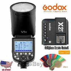 Godox V1-S 2.4G TTL Speedlite Flash X2T-S Trigger For Sony + 20pcs Filters Gift