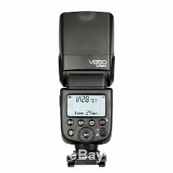 Godox V850 Flash Speedlight Wireless Controller Trigger Kit For Canon Nikon DSLR