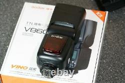 Godox V860II-C 2.4G HSS TTL Li-on battery Flash Speedlite Canon wireless control