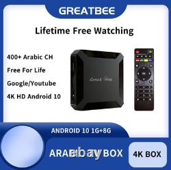 Great Bee TV Box Arabic Arabox Popular Set-Top Stable Arabic TV Android Streamer