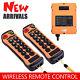 Hoist Crane Industrial Wireless Remote Control Radio Controller Ac Dc 12v-480v