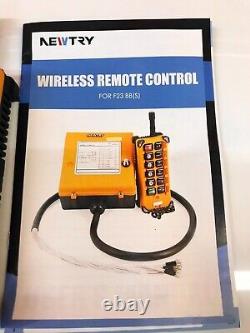 Hoist Crane Wireless Remote Control F23-BB AC/DC65V-440V1 Transmitter + 1 Recei