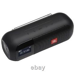 JBL Tuner 2 FM Portable Bluetooth Speaker Waterproof With FM Radio IPX7 Black New