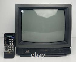 JVC Master Command III Factory TV And Remote OEM TESTED C-1329
