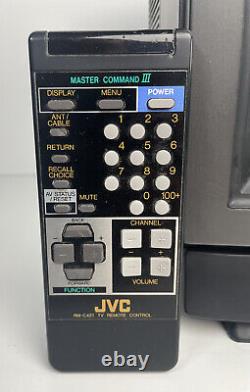 JVC Master Command III Factory TV And Remote OEM TESTED C-1329