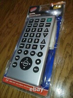 Jumbo Junkie Universal Remote 11x5 Controllers twin pack controls 8 devices