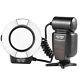 K&F Concept KF-150 i-TTL Macro Ring Flash Light Speedlite 6 Adapters for Nikon