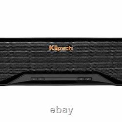 Klipsch RSB-6 Black Sound Bar With 6.5 Inch Wireless Subwoofer RSB6