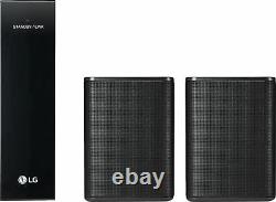 LG Powered Wireless Rear Channel Speakers (Pair) Black