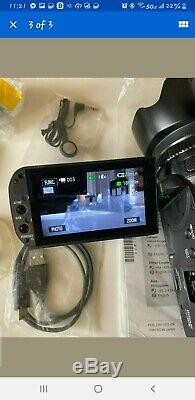 Lightly Used-HD Canon XA10 Camcorder With Built-in 64 Gb On Board Memory