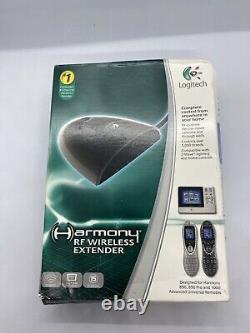Logitech Harmony 1100 Universal Remote Control 915-000074 RF Wireless Extender