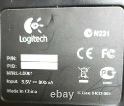 Logitech Harmony 1100 Universal Remote Control, Charging Dock RF Extender Black