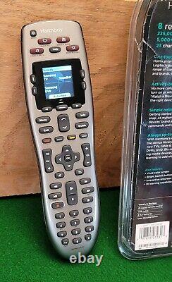 Logitech Harmony 650 Universal Color Screen Remote Tested Clean