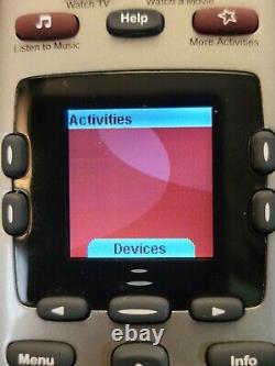 Logitech Harmony 650 Universal Color Screen Remote Tested Clean