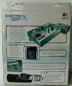 Logitech Harmony 890 Advanced Universal Remote Control Silver Gray Color Screen