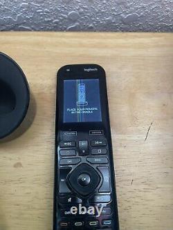 Logitech Harmony N-R0010 Control with Cradle Screen Has Lines Works Great