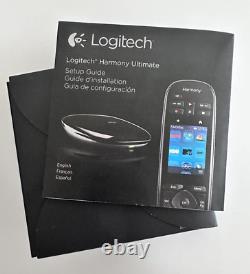Logitech Harmony Ultimate Hub Remote Control System Touch Screen 915-000201