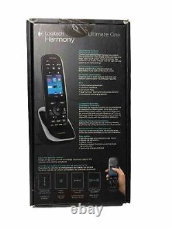 Logitech Harmony Ultimate One Remote Control With Charging Dock System