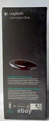 Logitech Harmony Ultimate One Universal Remote Control Black iOS Android Sealed