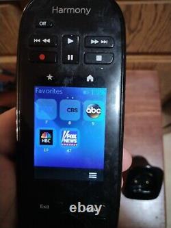 Logitech Harmony Ultimate Remote Control N-R0007 & O-R0004 Blaster WOW! COMPLETE