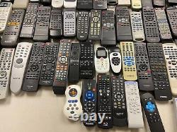 Lot Of 100 Remote Control Multi-Brand Sanyo, Toshiba, Sceptre, Samsung, Sharp