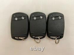 Lot of 189 Wireless Remote Alarm Keychain Mix Model # AS IS