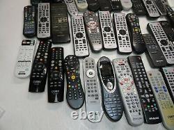 Lot of 65 Mix Audio Video AV TV Cable Box Remote Controls