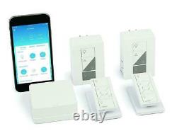 Lutron Caseta Wireless Smart DELUXE Kit with 2 Plug-in Dimmers & 2 Pico Remotes