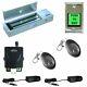 Maglock 1200lbs Visionis Access Control Kit With Wireless Receiver And Remote