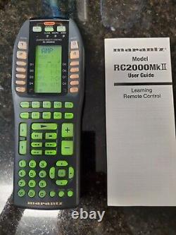 Marantz RC 2000 Mark II Lighted Universal Learning Remote Control Rare