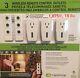 New Capstone 3 Wireless Remote Control Power Outlet Light Switch + 2 Remotes Nib