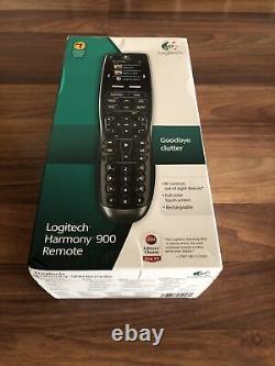 NEW LOGITECH HARMONY 900 Remote Control with Charging Base, Accessories